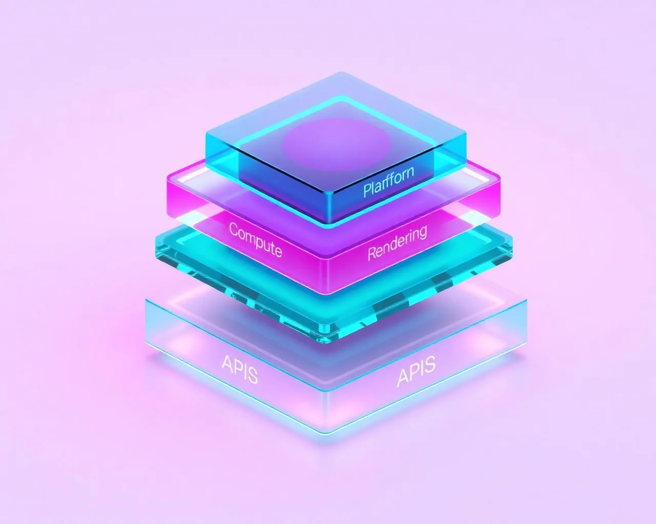 Layered platform stack